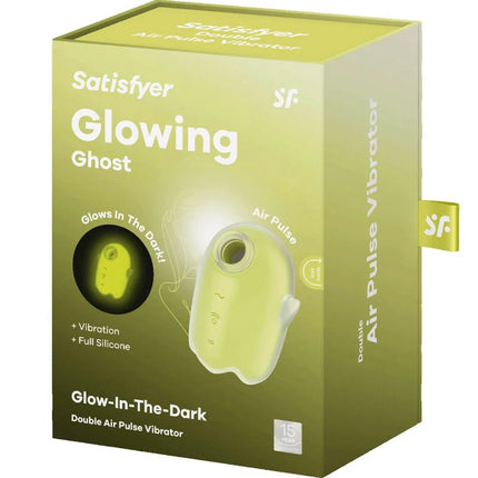 SATISFYER - GLOWING GHOST AIR PULSE & VIBRATOR - Druckwellenvibratoren