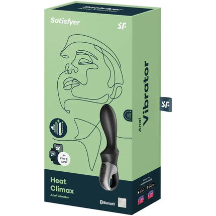 SATISFYER - HEAT CLIMAX ANAL-VIBRATOR APP - Wärmende Vibratoren