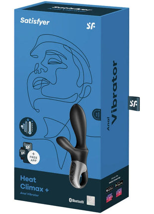SATISFYER - HEAT CLIMAX+ ANAL-VIBRATOR APP - Wärmende Vibratoren