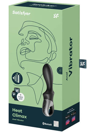 SATISFYER - HEAT CLIMAX ANAL-VIBRATOR APP - Wärmende Vibratoren