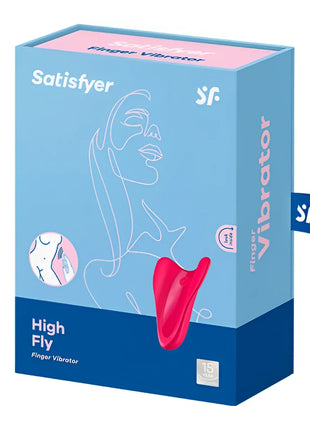 SATISFYER - HIGH FLY FINGERVIBRATOR FUCHSIA - Fingervibrator