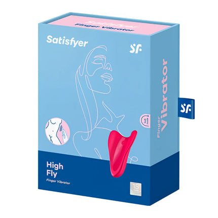 SATISFYER - HIGH FLY FINGERVIBRATOR FUCHSIA - Fingervibrator