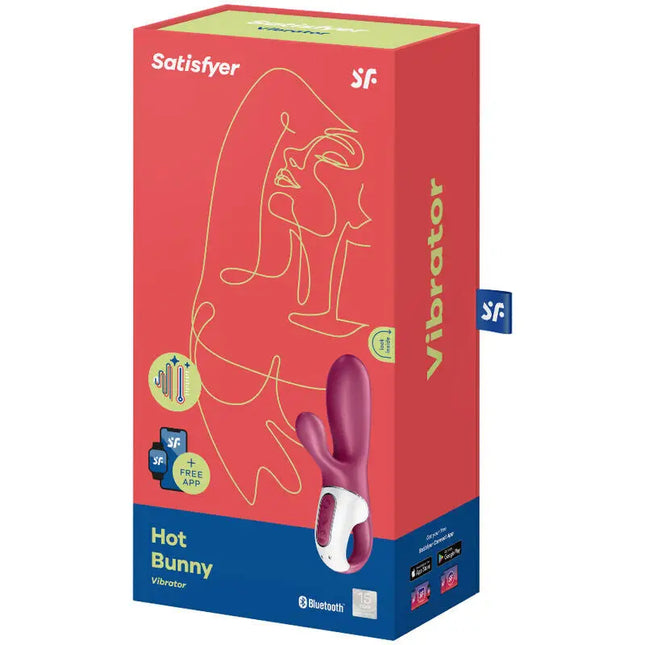 SATISFYER - HOT BUNNY GSPOT VIBRATOR - Wärmende Vibratoren