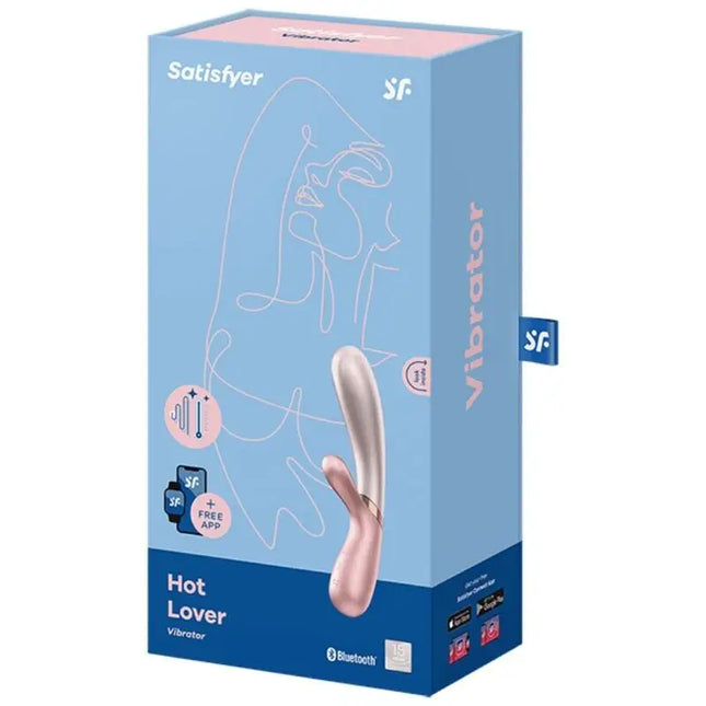 SATISFYER - HOT LOVER VIBRATOR ROSE & BEIGE - Rabbit-Vibratoren