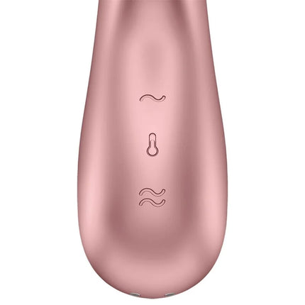 SATISFYER - HOT LOVER VIBRATOR ROSE & BEIGE - Rabbit-Vibratoren