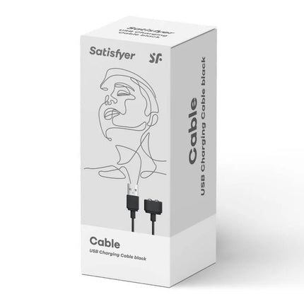 SATISFYER - LADEKABEL SCHWARZ - Ladegeräte