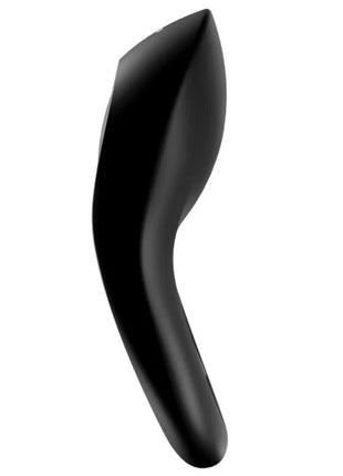 SATISFYER - LEGENDRER DUORING VIBRATOR SCHWARZ - Penisring für Paare