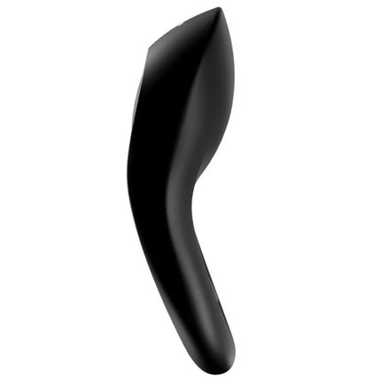 SATISFYER - LEGENDRER DUORING VIBRATOR SCHWARZ - Penisring für Paare