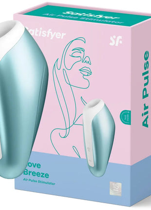SATISFYER - LOVE BREEZE SUCCIONADOR ICE BLUE - DRUCKWELLENVIBRATOREN ohne Vibration
