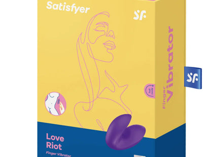 SATISFYER - LOVE RIOT FINGERVIBRATOR LILA - Fingervibrator