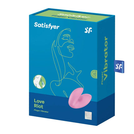 SATISFYER - LOVE RIOT FINGERVIBRATOR LILA - Fingervibrator