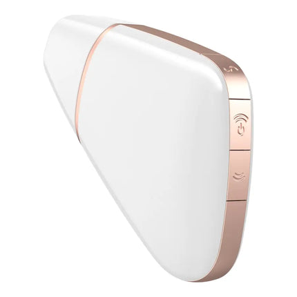 SATISFYER - LOVE TRIANGLE STIMULATOR & VIBRATOR SCHWARZ - Druckwellen saugende Vibratoren