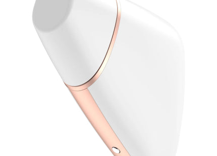 SATISFYER - LOVE TRIANGLE STIMULATOR & VIBRATOR SCHWARZ - Druckwellen saugende Vibratoren