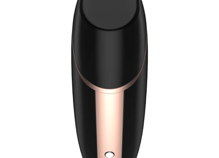 SATISFYER - LOVE TRIANGLE STIMULATOR & VIBRATOR SCHWARZ - Druckwellen saugende Vibratoren