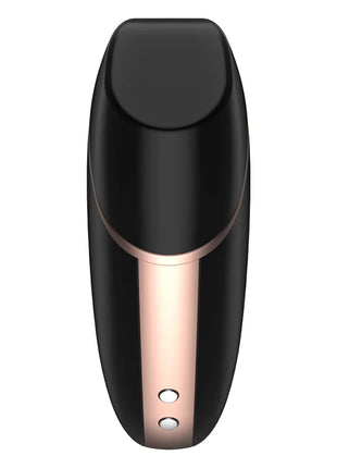 SATISFYER - LOVE TRIANGLE STIMULATOR & VIBRATOR SCHWARZ - Druckwellen saugende Vibratoren