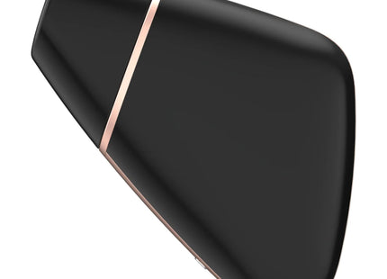 SATISFYER - LOVE TRIANGLE STIMULATOR & VIBRATOR SCHWARZ - Druckwellen saugende Vibratoren