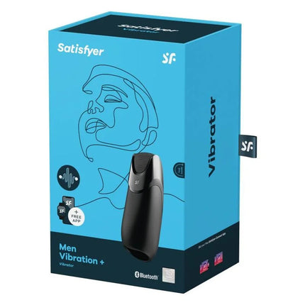 SATISFYER - MEN VIBRATION+ SCHWARZ - Ei-Masturbator