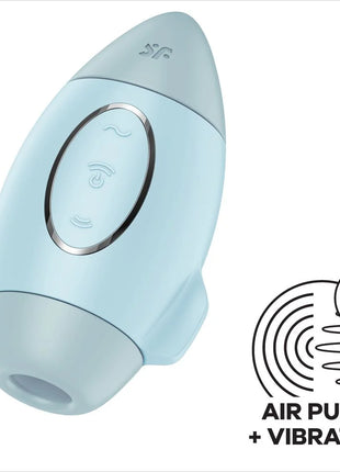 Satisfyer Mission Control – Kompakter Dual-Air-Pulse-Vibrator für Einsteiger - Druckwellenvibratoren