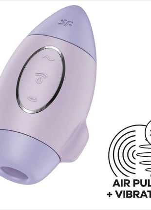 Satisfyer Mission Control – Kompakter Dual-Air-Pulse-Vibrator für Einsteiger - Druckwellenvibratoren