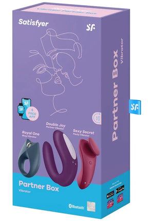 SATISFYER - PARTNER BOX 3 - Paar-Vibrator