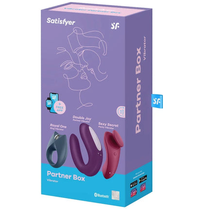 SATISFYER - PARTNER BOX 3 - Paar-Vibrator