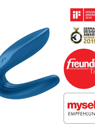 SATISFYER - PARTNER TOY WHALE VIBRATOR STIMULIERT BEIDE PARTNER 2020 EDITION - Auflegvibrator