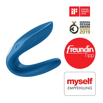 SATISFYER - PARTNER TOY WHALE VIBRATOR STIMULIERT BEIDE PARTNER 2020 EDITION - Auflegvibrator