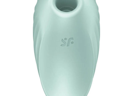 SATISFYER - PEARL DIVER AIR PULSE STIMULATOR & VIBRATOR GRÜN - Druckwellen saugende Vibratoren