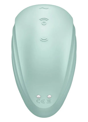 SATISFYER - PEARL DIVER AIR PULSE STIMULATOR & VIBRATOR GRÜN - Druckwellen saugende Vibratoren