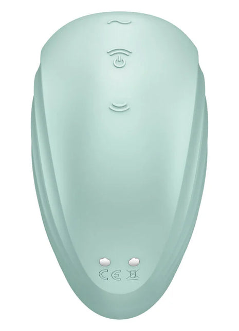 SATISFYER - PEARL DIVER AIR PULSE STIMULATOR & VIBRATOR GRÜN - Druckwellen saugende Vibratoren