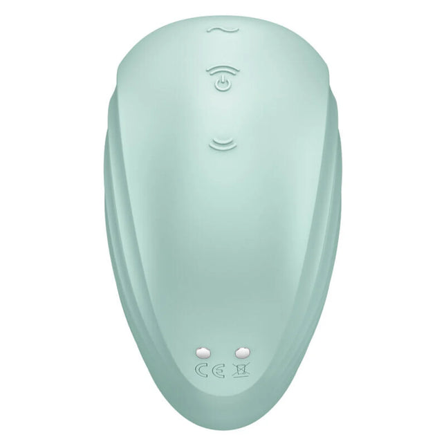 SATISFYER - PEARL DIVER AIR PULSE STIMULATOR & VIBRATOR GRÜN - Druckwellen saugende Vibratoren