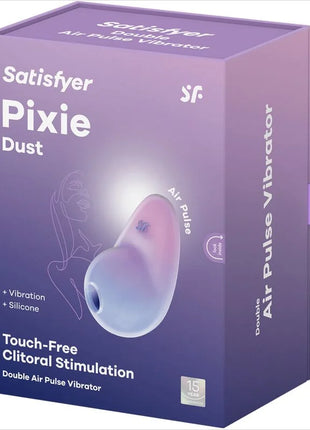 Satisfyer Pixie Dust – Klitorisvibrator mit Air Pulse & Vibration - Druckwellenvibratoren