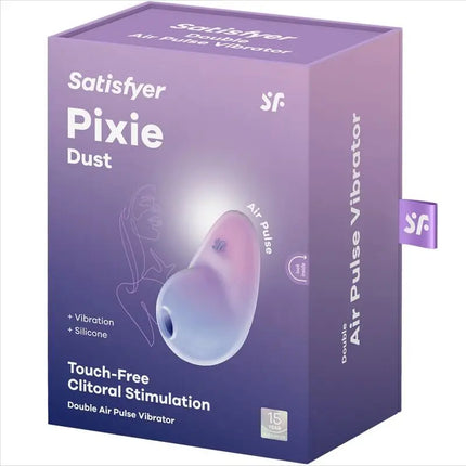 Satisfyer Pixie Dust – Klitorisvibrator mit Air Pulse & Vibration - Druckwellenvibratoren