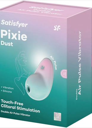 Satisfyer Pixie Dust – Klitorisvibrator mit Air Pulse & Vibration - Druckwellenvibratoren