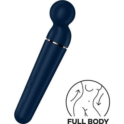 Satisfyer Planet Wand-er – XXL Massagegerät für Ganzkörper & Intimstimulation - Wand-Vibrator
