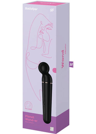Satisfyer Planet Wand-er – XXL Massagegerät für Ganzkörper & Intimstimulation - Wand-Vibrator
