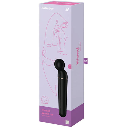 Satisfyer Planet Wand-er – XXL Massagegerät für Ganzkörper & Intimstimulation - Wand-Vibrator