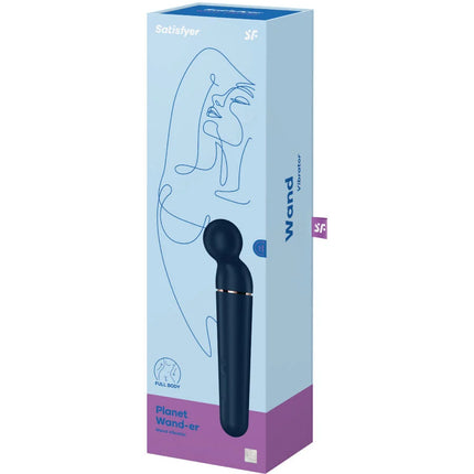 Satisfyer Planet Wand-er – XXL Massagegerät für Ganzkörper & Intimstimulation - Wand-Vibrator