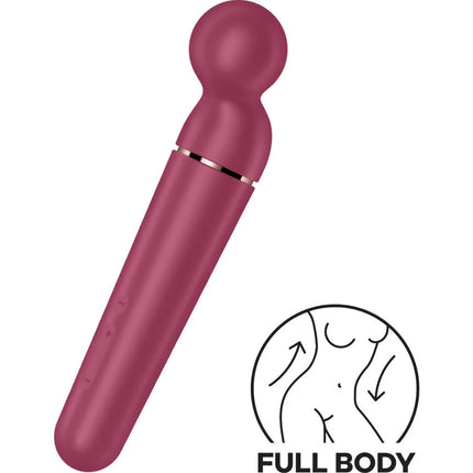 Satisfyer Planet Wand-er – XXL Massagegerät für Ganzkörper & Intimstimulation - Wand-Vibrator