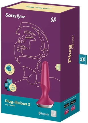 SATISFYER - PLUG ILICIOUS 2 ANAL-VIBRATOR - Analplug