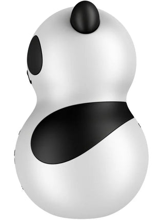 SATISFYER - POCKET PANDA STIMULATOR & VIBRATOR SCHWARZ WEISS