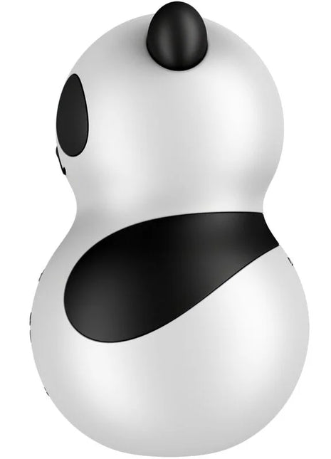 SATISFYER - POCKET PANDA STIMULATOR & VIBRATOR SCHWARZ WEISS