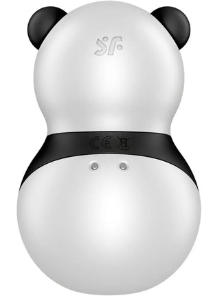 SATISFYER - POCKET PANDA STIMULATOR & VIBRATOR SCHWARZ WEISS