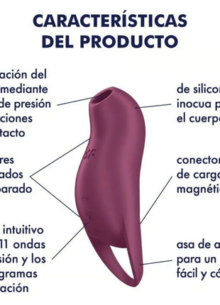 SATISFYER - POCKET PRO 1 KLITORIS-STIMULATOR - Druckwellenvibratoren