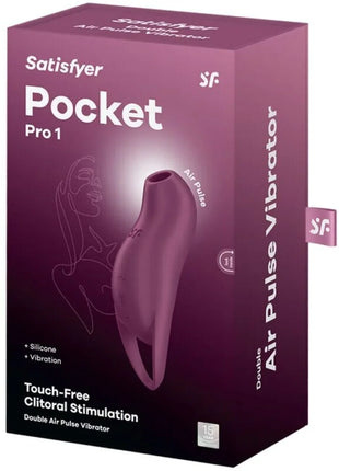 SATISFYER - POCKET PRO 1 KLITORIS-STIMULATOR - Druckwellenvibratoren