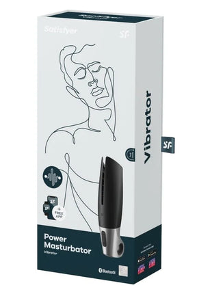 SATISFYER - POWER MASTURBATOR SCHWARZ - Ei-Masturbator