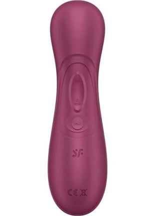 SATISFYER - PRO 2 GENERATION 3 LIQUID AIR TECHNOLOGY WEINROT - DRUCKWELLENVIBRATOREN ohne Vibration