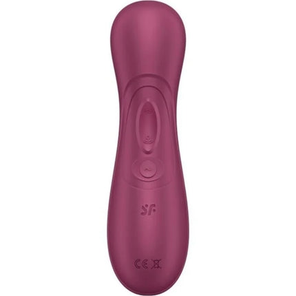 SATISFYER - PRO 2 GENERATION 3 LIQUID AIR TECHNOLOGY WEINROT - DRUCKWELLENVIBRATOREN ohne Vibration