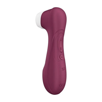 SATISFYER - PRO 2 GENERATION 3 LIQUID AIR TECHNOLOGY WEINROT - DRUCKWELLENVIBRATOREN ohne Vibration