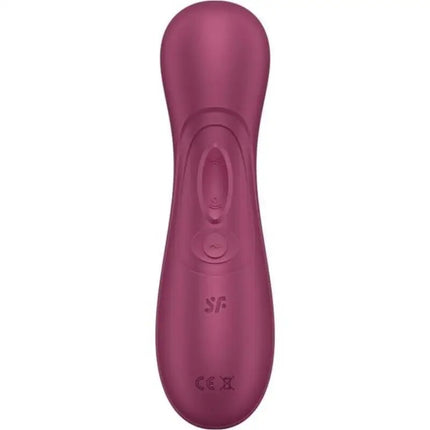 SATISFYER - PRO 2 GENERATION 3 LIQUID AIR TECHNOLOGY WEINROT - DRUCKWELLENVIBRATOREN ohne Vibration